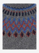 Howlin Wollpullover mit geometrischem Muster