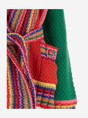 Emilio Pucci Wool Color Block Cardigan