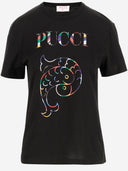 Emilio Pucci Cotton T Shirt With Logo