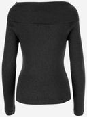 Wild Cashmere Rippes Seide und Kaschmirpullover