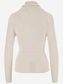 Oliver Lattughi Cashmere 및 Silk Pullover