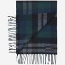 Alex Begg Cashmere Scarf With Check Pattern