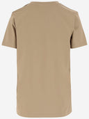 Camiseta de algodón Balmain con logotipo