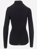 Balmain geribbelde wollen blend pullover