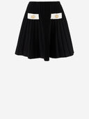 Balmain Viscose Blend Knit Skirt