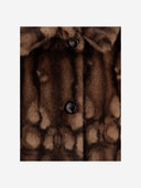 N ° 21 faux pelsfrakke