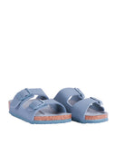 Birkenstock Kids Arizona Kids Triples Basalt Gray, Birko Flor, S
