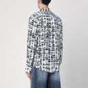 Martine Rose Rose Shirt in bianco e nero con ritratti