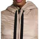 Max mara il cubo il cubo verde gilet con cappuccio