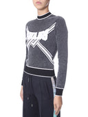 Off White Cropped Sweater