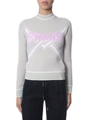 Pull court blanc blanc