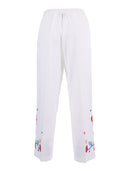 Forte Forte Pantalone Popeline Ricamo "Broderie En Reve"