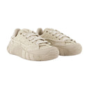 Scuba Stan Craig Green Sneakers In Grey Leather