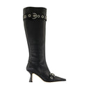 Bottes vivian aeyde en cuir noir