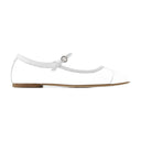 Ballerinas en mesh uma aeyde en cuir blanc