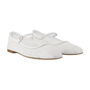 Ballerinas en mesh uma aeyde en cuir blanc