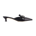 Danielle Sandals Aeyde en cuir noir