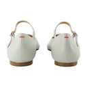 Cleo Ballerinas aeyde en cuir vert