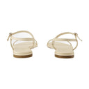 Nettie sandals aeyde cuero blanco