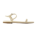 Nettie sandals aeyde cuero blanco