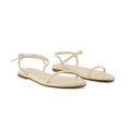 Nettie sandals aeyde cuero blanco