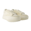 Lux Bball Low Sneakers Y 3 Leather White