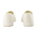 Nizza Lo sneaker y 3 in pelle bianca