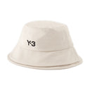 Strp Bucket Hat Y 3 Cotton White