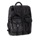 Ganni Re Tech Schwarzer Rucksack