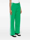 Parosh Logo Embroidered Straight Trousers