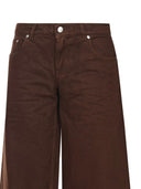 Stella Mc Cartney Brown Wash Wide Leg