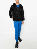 Dolce & Gabbana Hooded Sweatshirt With Zip And Logo Label