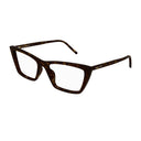 Saint Laurent Sl 737 Mica Thin Opt Linea Sl Logo Brown