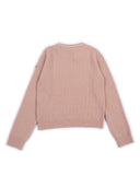 Moncler Enfant Pink Salt Crew Neck