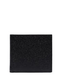 Thom Browne Billfold In Pebble Grain Leather