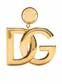Dolce & Gabbana Clip -örhängen med DG -logotyp