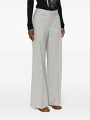 Parosh Lillie Pressed Crease Wide Leg Pants