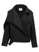 Courreges 'Oblique Short' Trench Coat