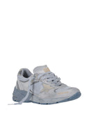 Golden Goose Running Dad New Net And Suede Upper Nabuk Star And Heel Suede Star