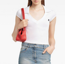 Polo deportivo Courrèges corto