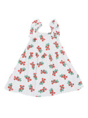 Bobo Choses Juicy Tomatoes All Over Ruffled Dress