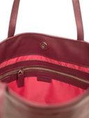 La Rose La Rose Leather Tote Bag Cherise