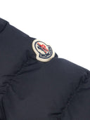 Moncler Baby Mola Parka longue bleu marine