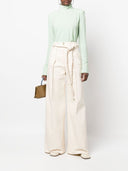 Véronique Leroy High Neck Zipped Long Sleeves Top