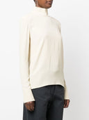 Véronique Leroy High Neck Zipped Long Sleeves Top