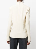 Véronique Leroy High Neck Zipped Long Sleeves Top