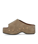 La signorina Olivia Carola Taupe Mule
