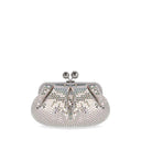 Max Mara Weekend Pasticcino Alama Small Silver Clutch