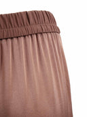 Forte Forte Pantalone Elastico Loose Raso Seta Stretch Shiny