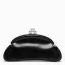 Vivienne Westwood Amber Black Leather Clutch Bag